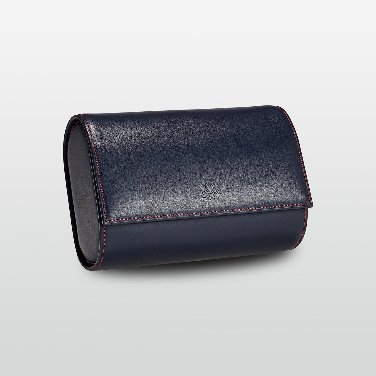 Watch Roll - 2 Slots - Navy & Red