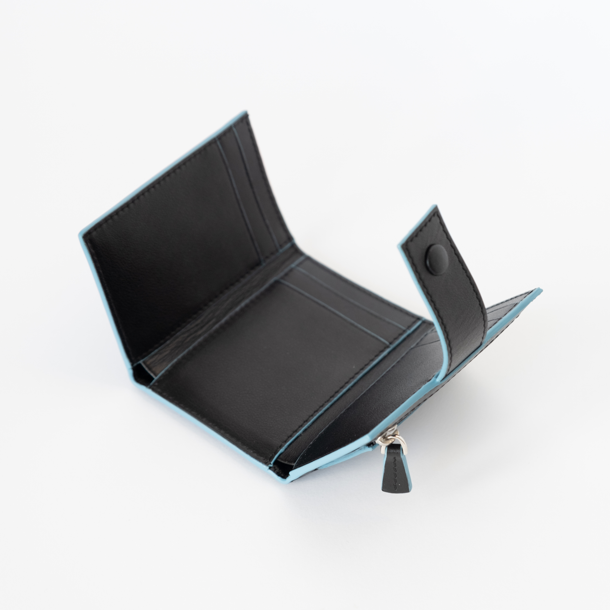 Tri - Fold Wallet - Turquoise