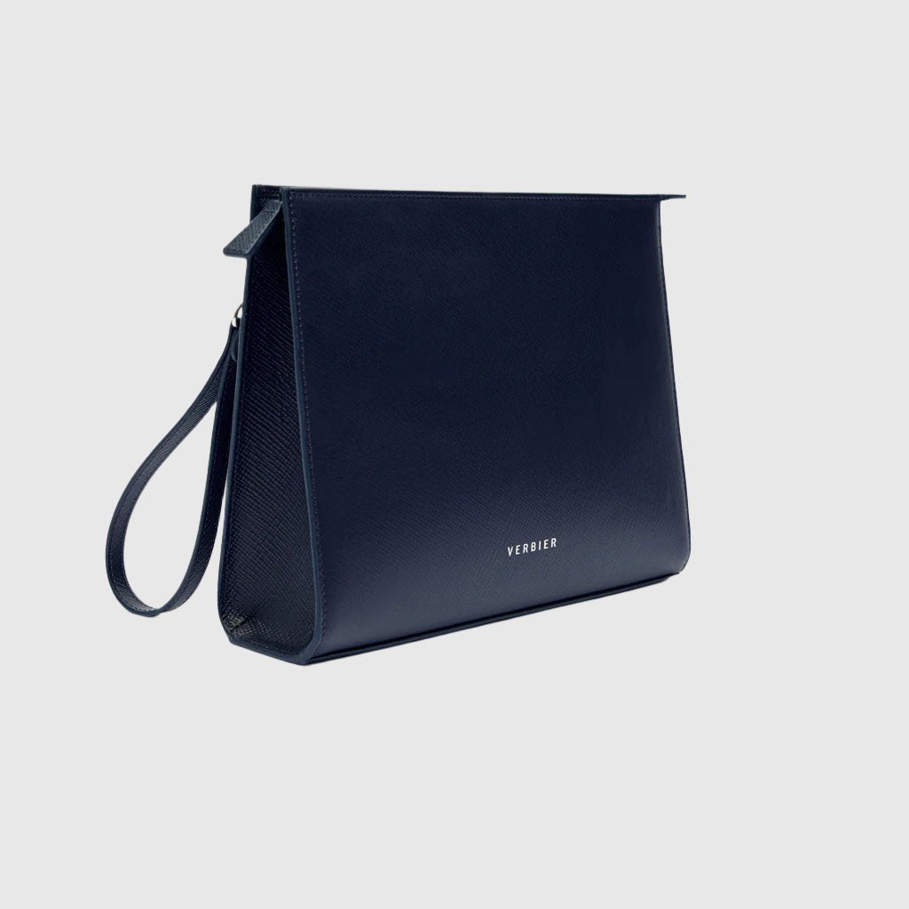 MONOLITH CLUTCH BAG - Navy