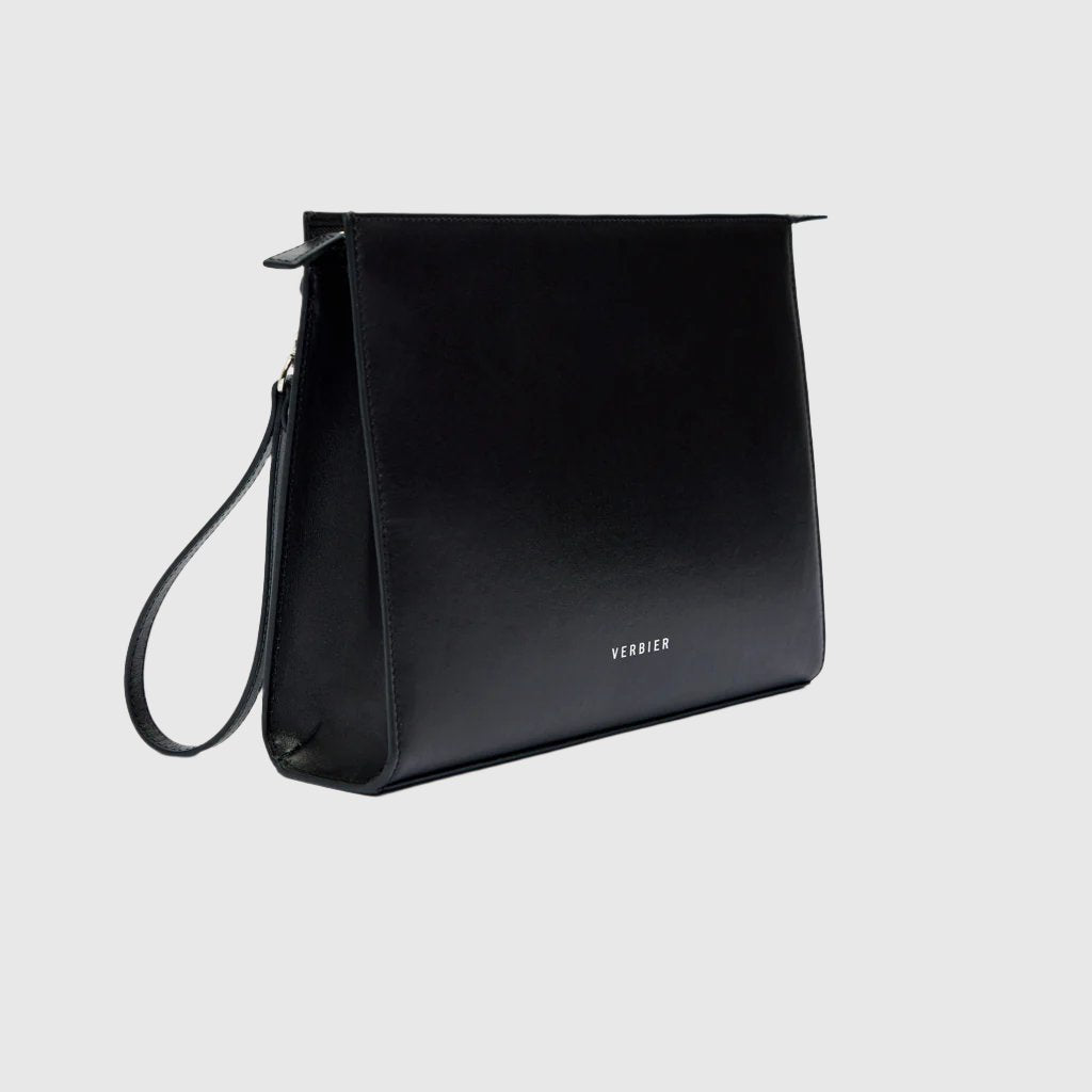 MONOLITH CLUTCH BAG - Black