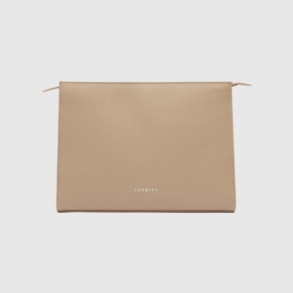 MONOLITH CLUTCH BAG - Natural