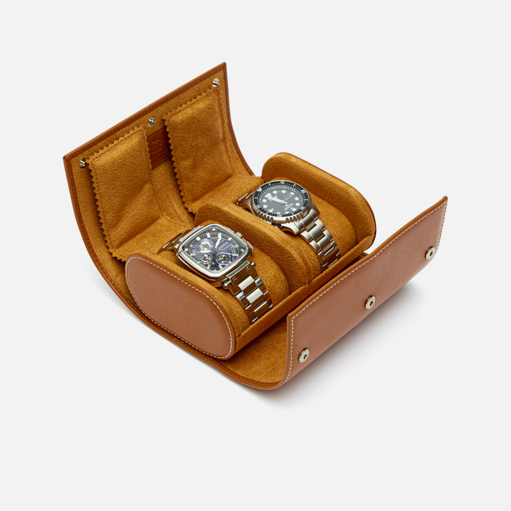 Watch Roll - 2 Slots - Tan