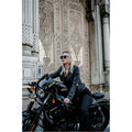 Biker Kadın Deri Ceket