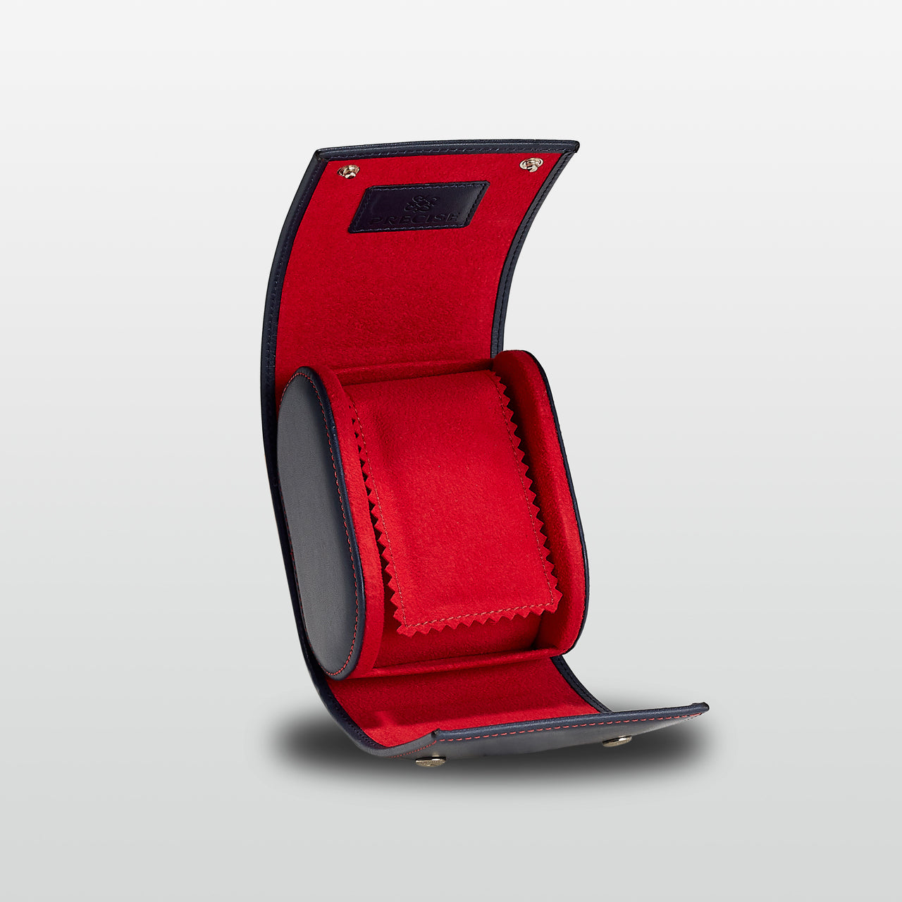 Watch Roll - 1 Slot - Navy & Red