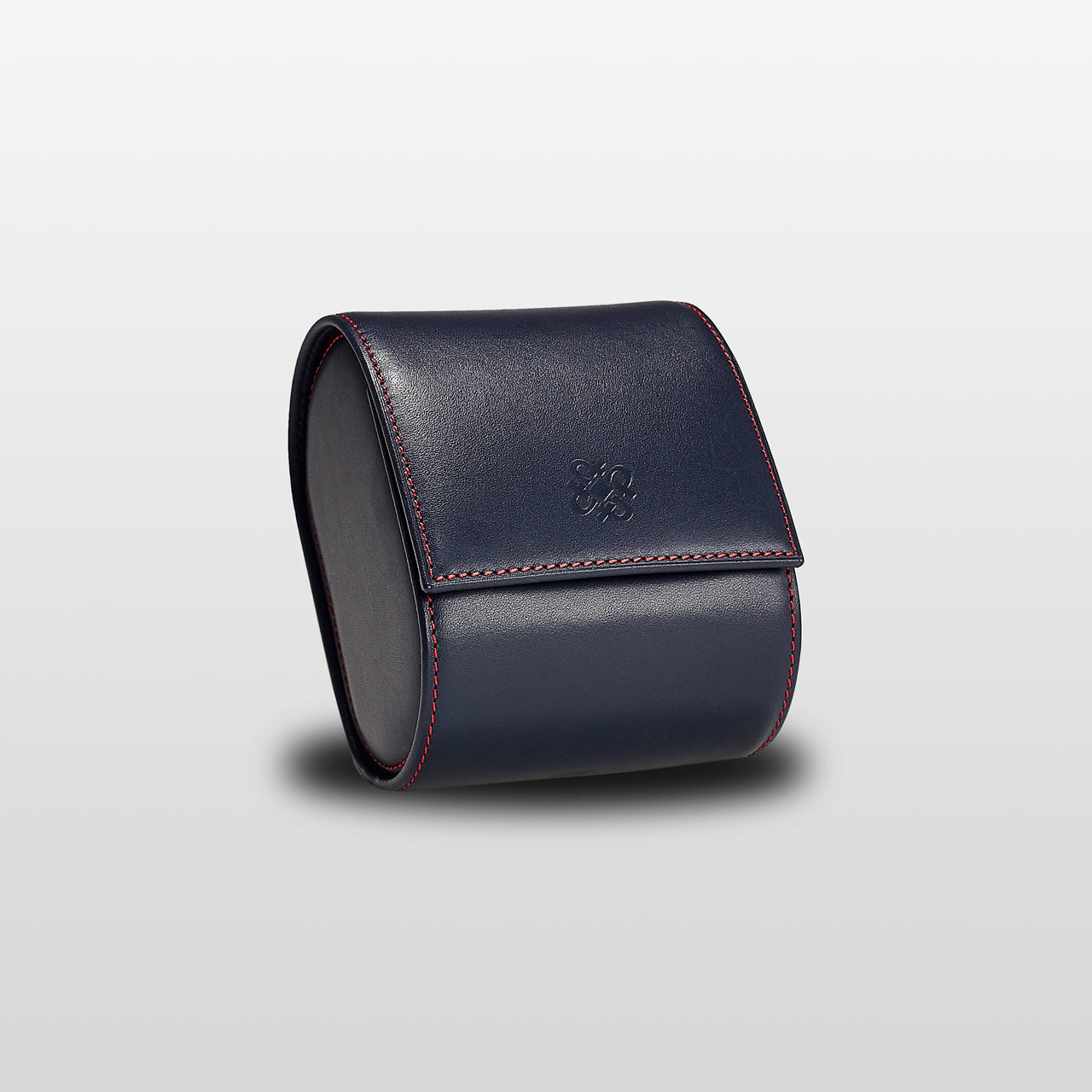 Watch Roll - 1 Slot - Navy & Red